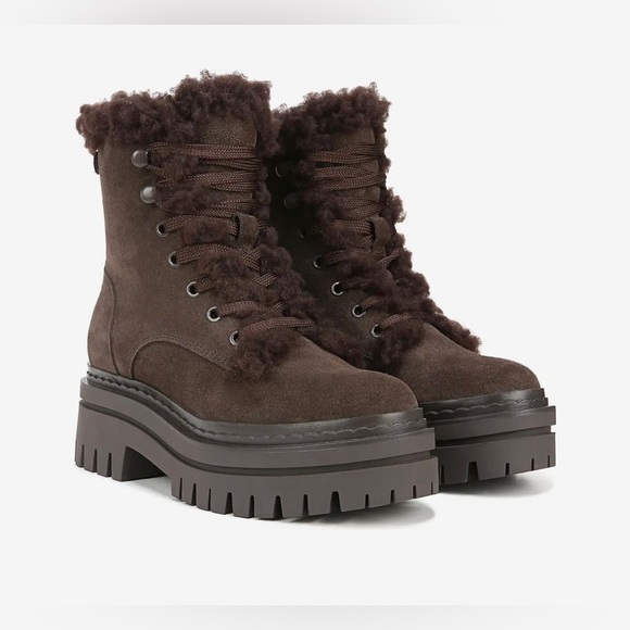 Sam Edelman Kyler Boots Dark Brown Size 7 NEW without Box - Picture 1 of 4